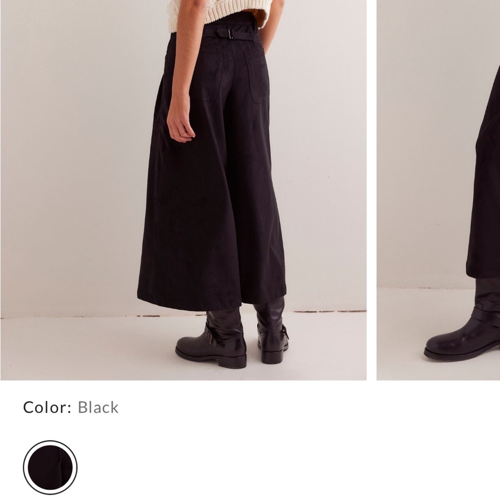 We The Free Black Wide Leg Pants